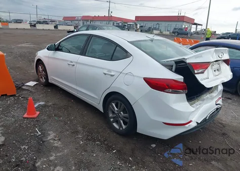 2017 Hyundai Elantra Se из США, поврежденный, VIN 5NPD84LF1HH041446